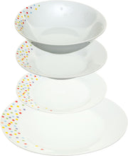 4goodz porseleinen servies 6 persoons 19 delig - Confetti