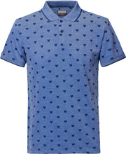 Petrol Industries - Heren Coyote polo - Blauw - Maat XXL