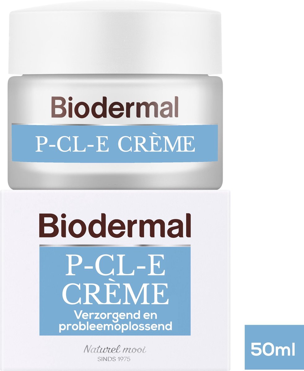 Biodermal P-Cl-E Creme - Dagcreme - Deze dagcreme ondersteunt het herstellend vermogen van de droge huid - 50 ml