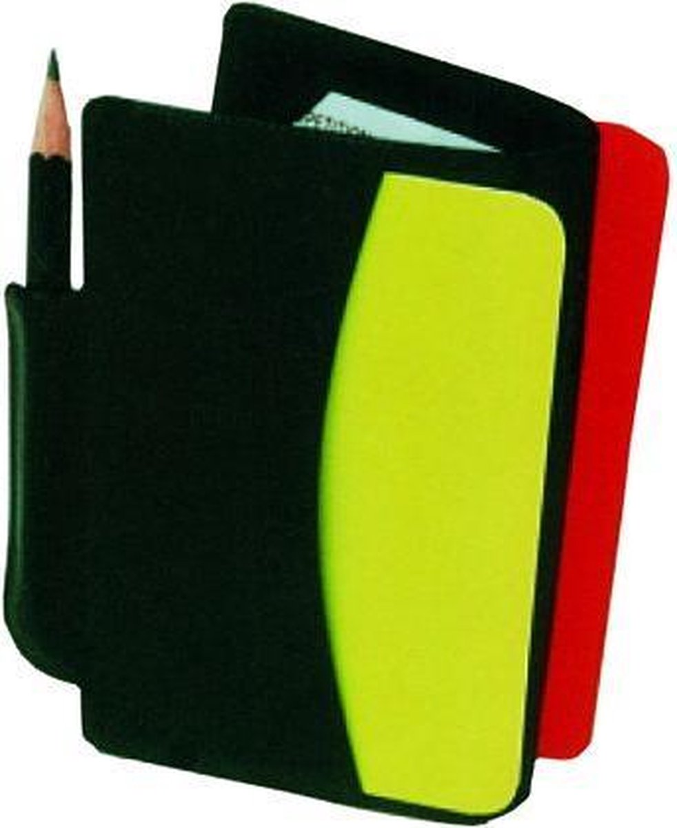 Losse kaartenset: - Voetbal - Scheidsrechter - Rood/Geel