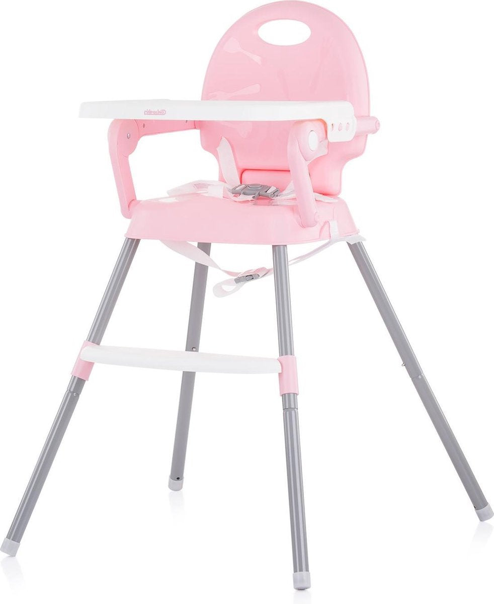 Kinderstoeltje 3 in 1 "BONBON" PINK Voedingsstoel - eetstoel budget