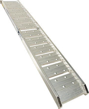 Datona® - Aluminium oprijplaat - opvouwbaar - 182 cm rijgoot oprijhelling rijplaat