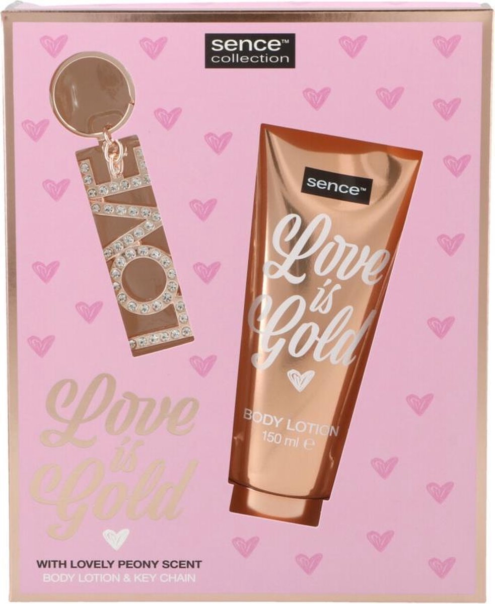 Sence Geschenkset Bodylotion en Sleutelhanger 1 set
