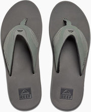 Reef Fanning Grijs / Zwart  - Heren Slippers - RF002026GRB - Maat 47
