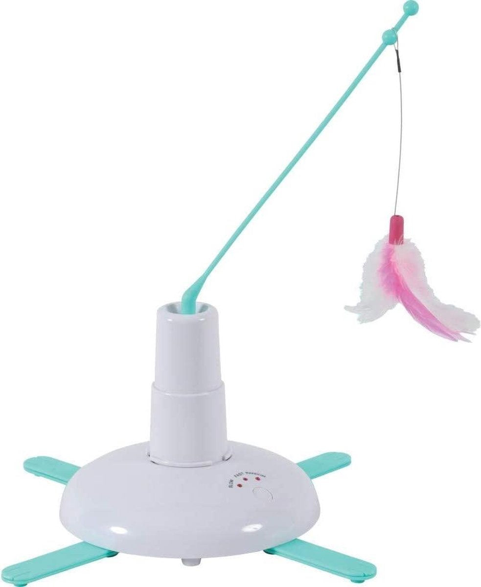 Zolux cat player 2 met veren 48x48x34