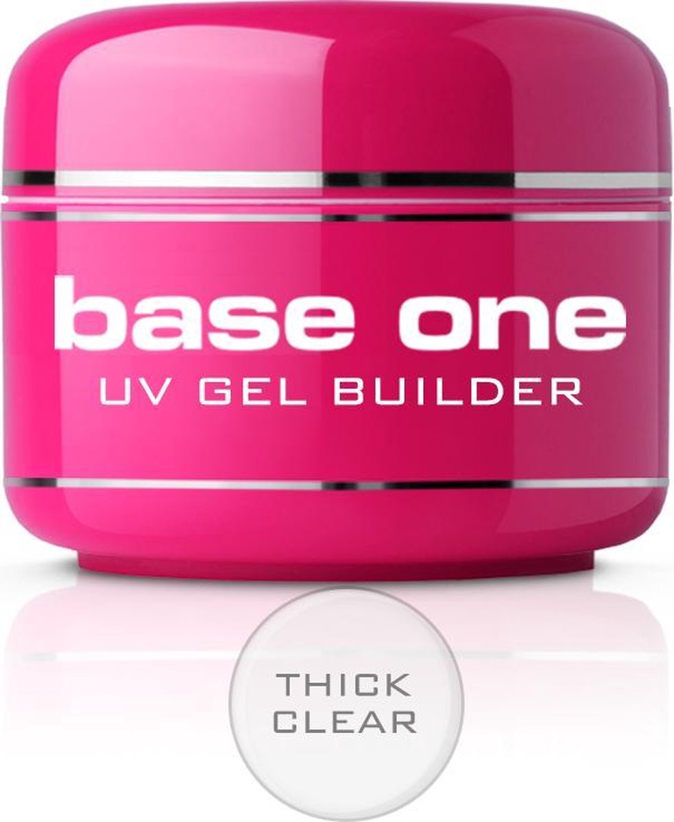 Silcare - Gel Base Barrier-Free Gel Builds Into A One Thick Clear 50G
