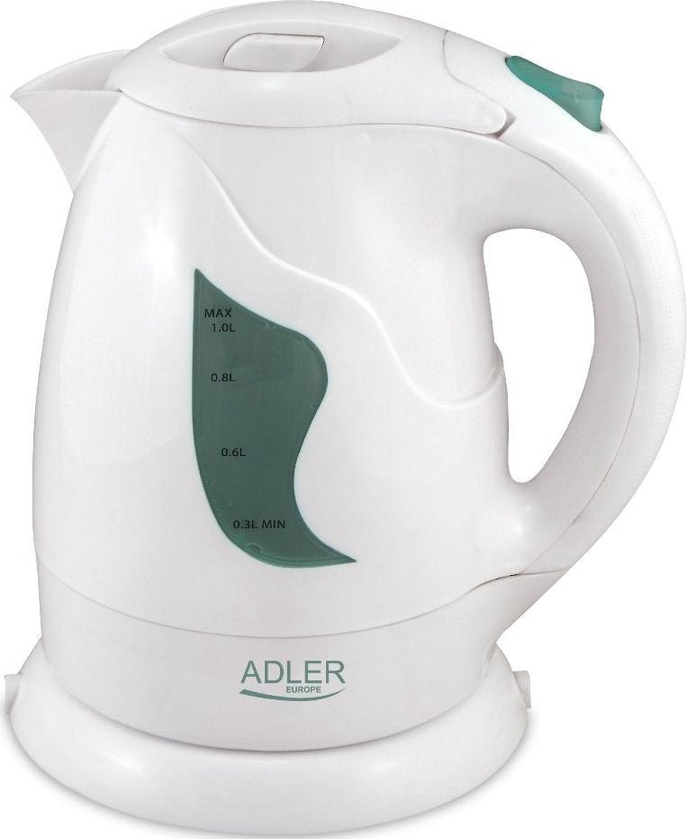 Adler AD 08w - Waterkoker - wit - 1.0 L