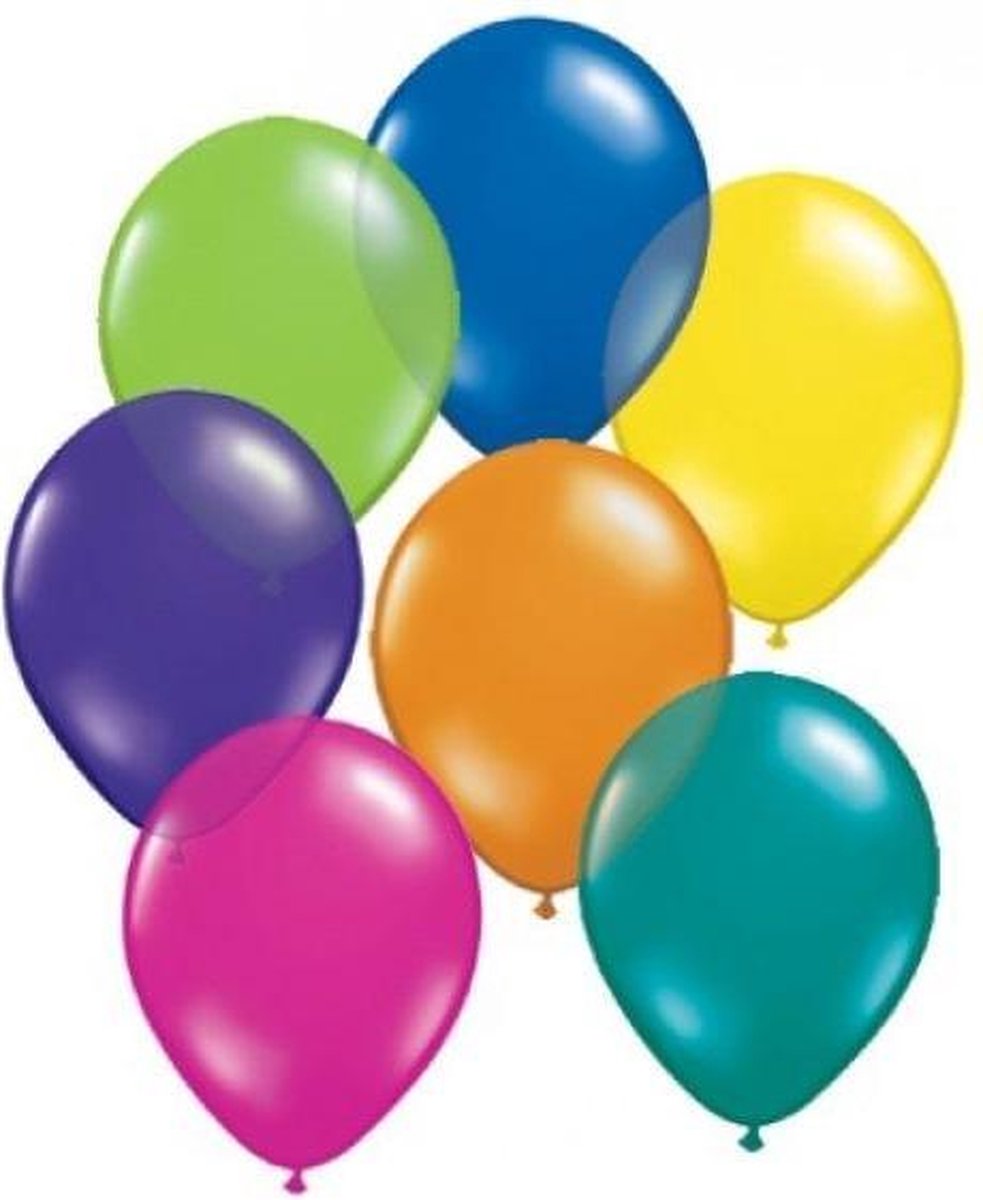 Doodadeals®  |15 x gekleurde ballonnen | verschillende kleuren | Verjaardagsfeestje | Themafeest