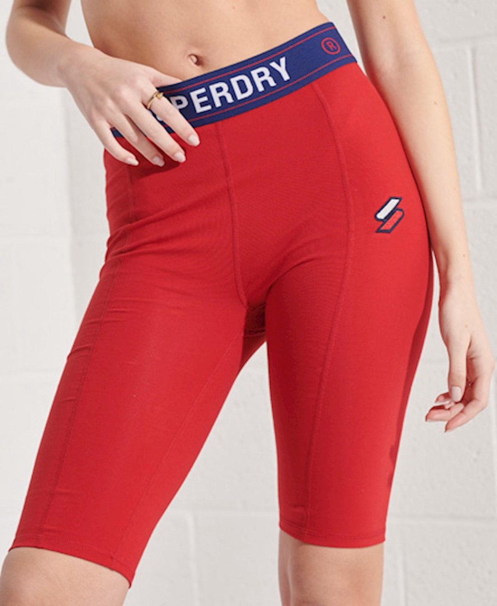 Superdry Dames Sportstyle Essential fietsshort