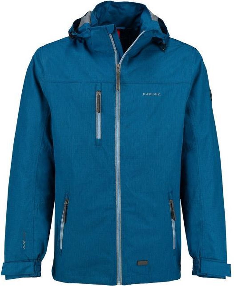 Kjelvik heren zomerjas Jiri steel blue - maat M