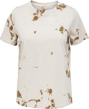 Onlfine Life S/s Top Jrs Cs 15238468 Pumice Stone/tie Dye Pe