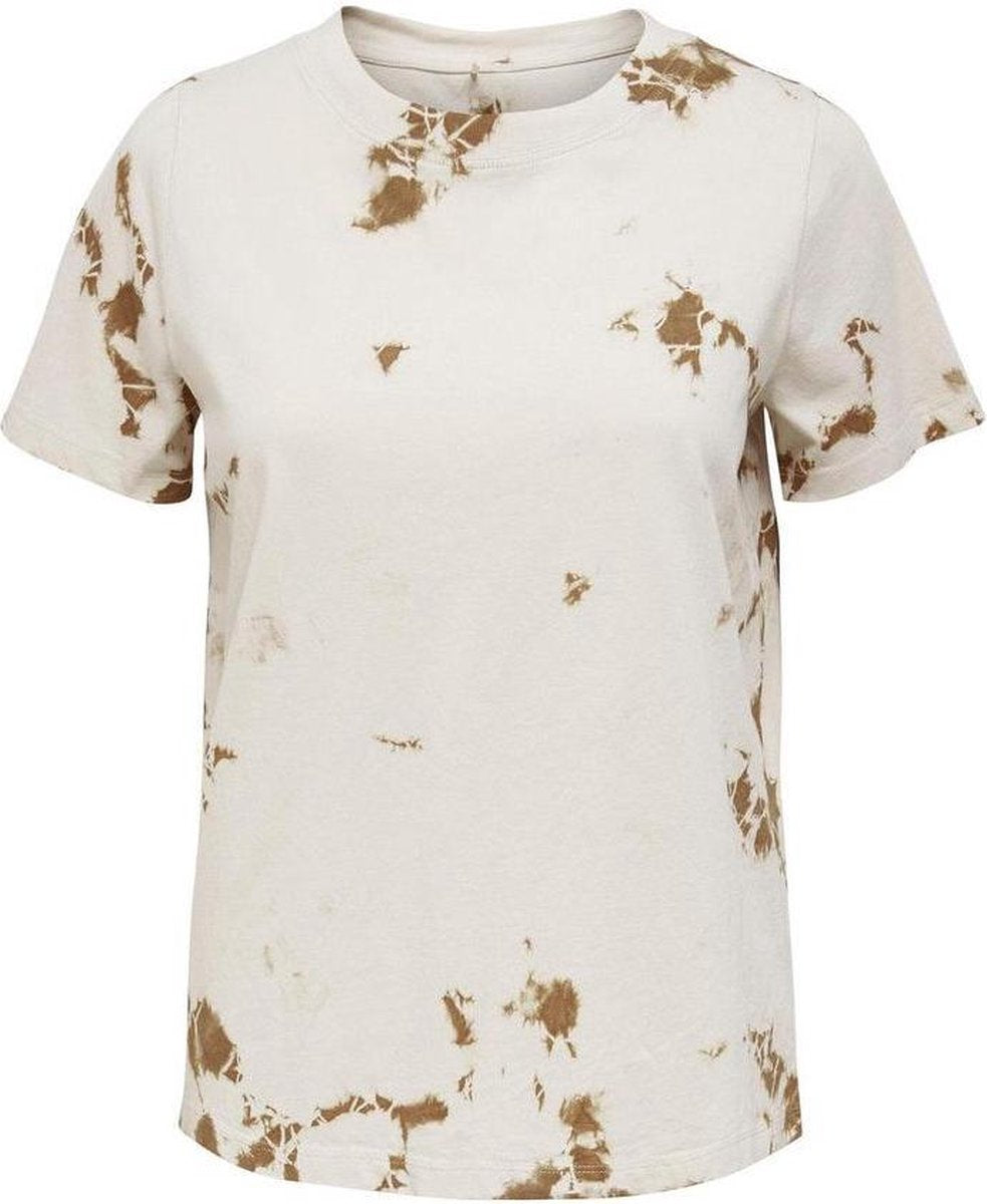 Onlfine Life S/s Top Jrs Cs 15238468 Pumice Stone/tie Dye Pe