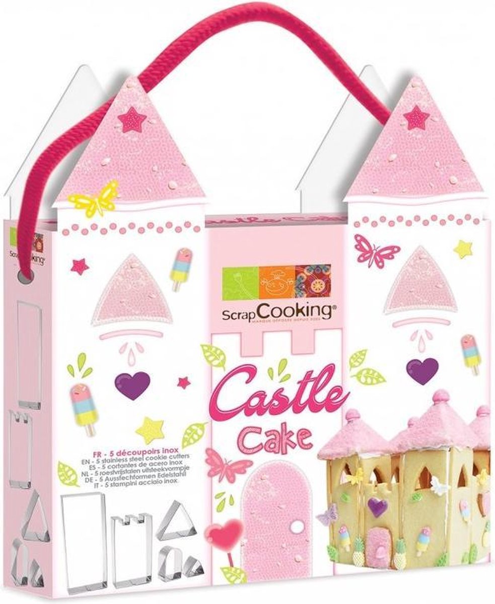 Scrapcooking - Castle Cake - steekvormen - bakspullen