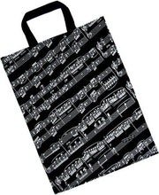 XL Boodschappentas Muziekmotieven