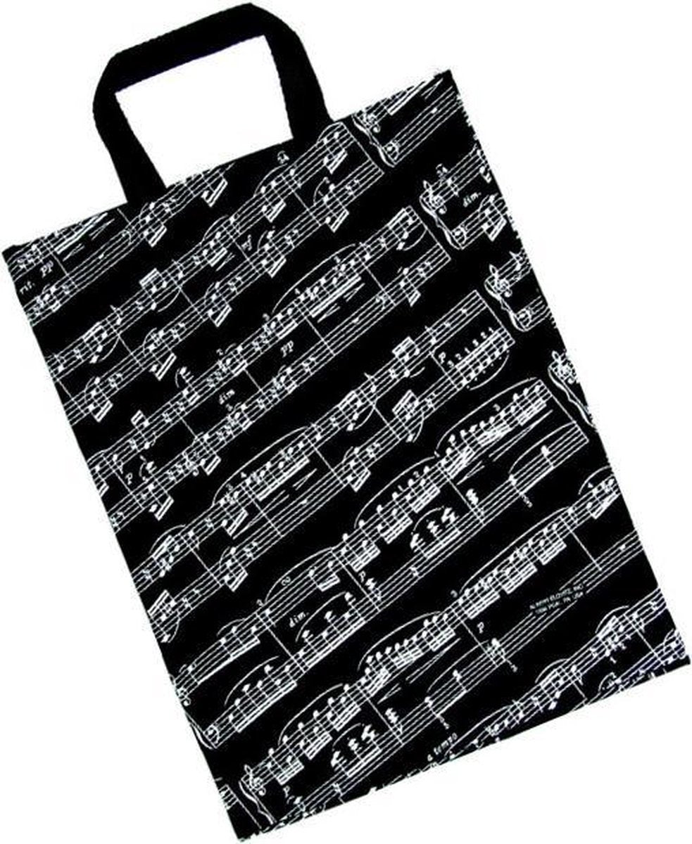 XL Boodschappentas Muziekmotieven