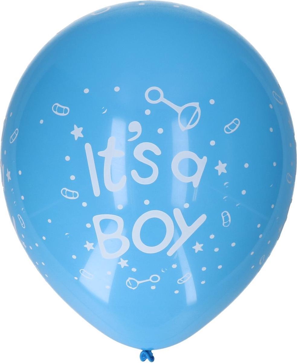 Ballonnen it’s a boy XL 10 stuks 30 cm - baby shower