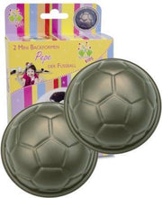 Set van 2 mini bakvormen voetbal - Städter