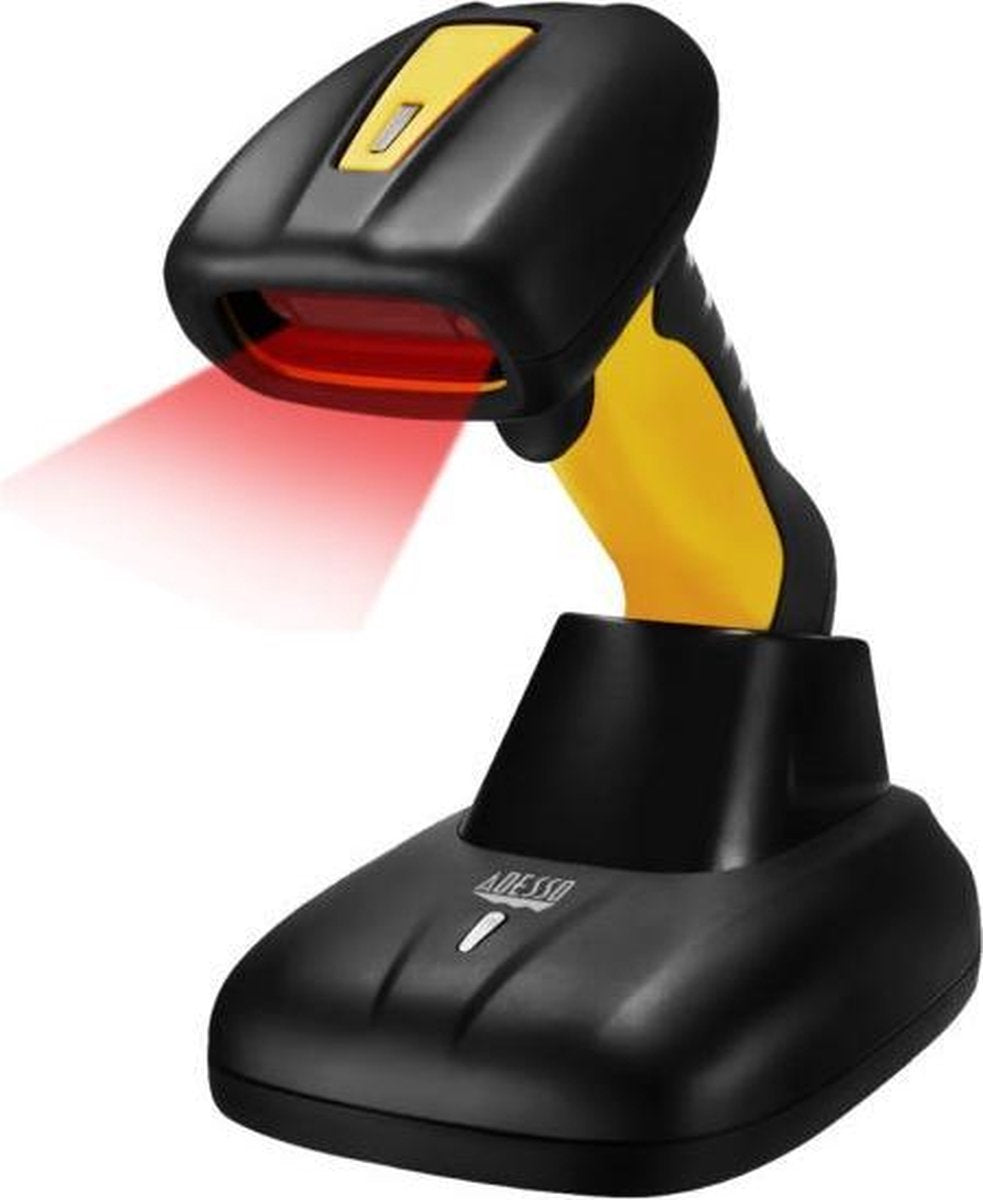 NUSCAN 4100B Adesso Bluetooth Waterproof CCD Barcode Scanner (Black)