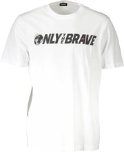 Diesel T-shirt Wit S Heren