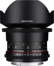 Samyang 14mm T3.1 Vdslr Ed As If Umc II - Prime lens - geschikt voor Olympus 4/3