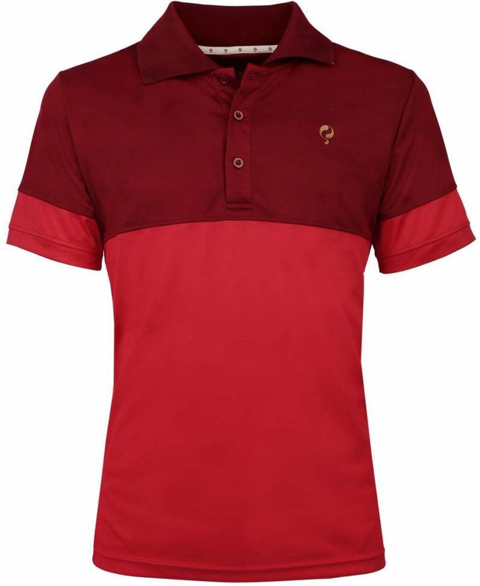 Heren Polo Pique Q Sundried Tomatoes