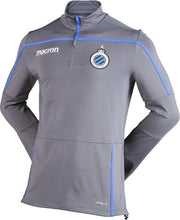 Macron Club Brugge Sweater Zip Grijs Kids 2018/2019 - Maat 128