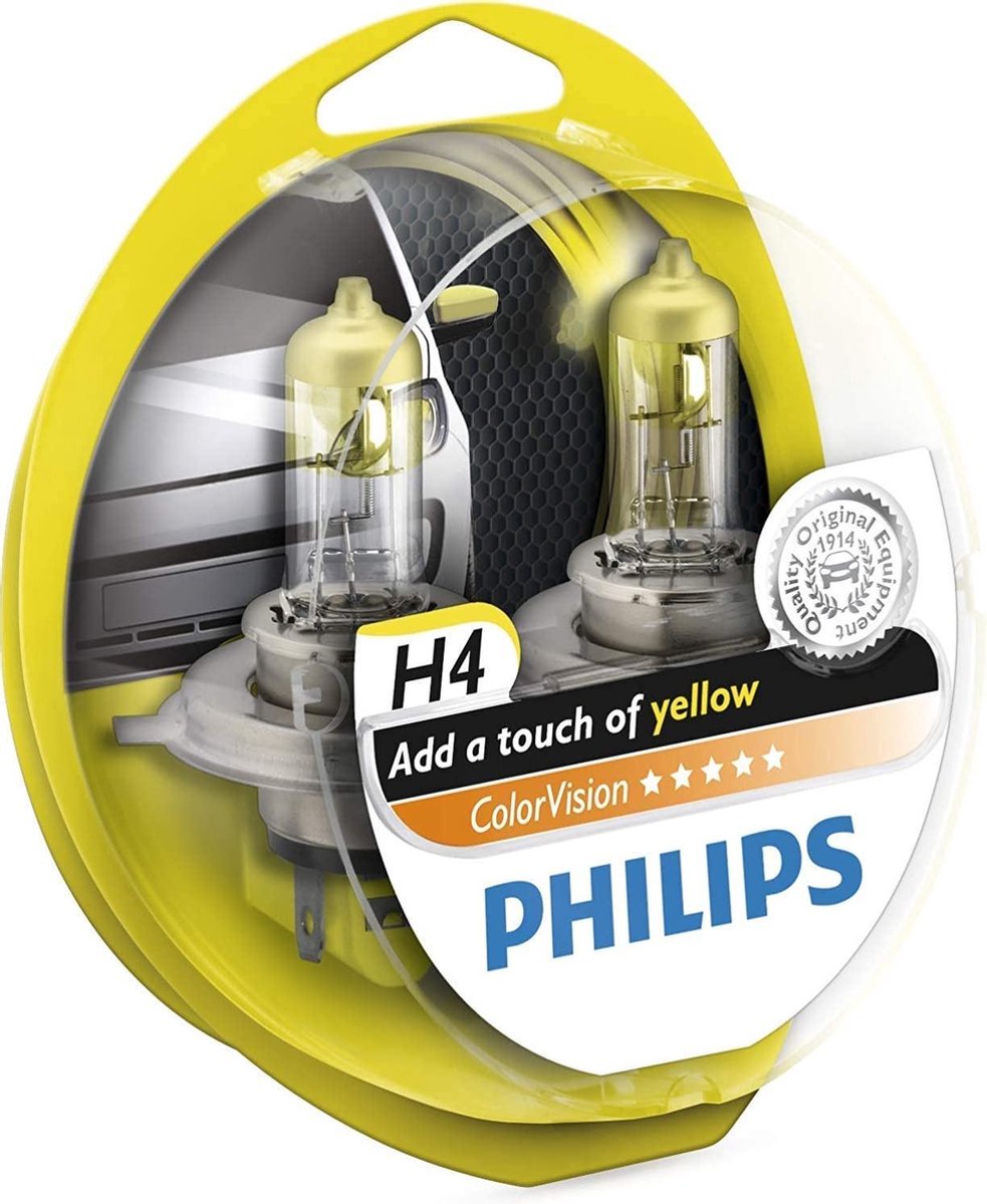 Philips ColorVision H4 Geel 60/55W 12V