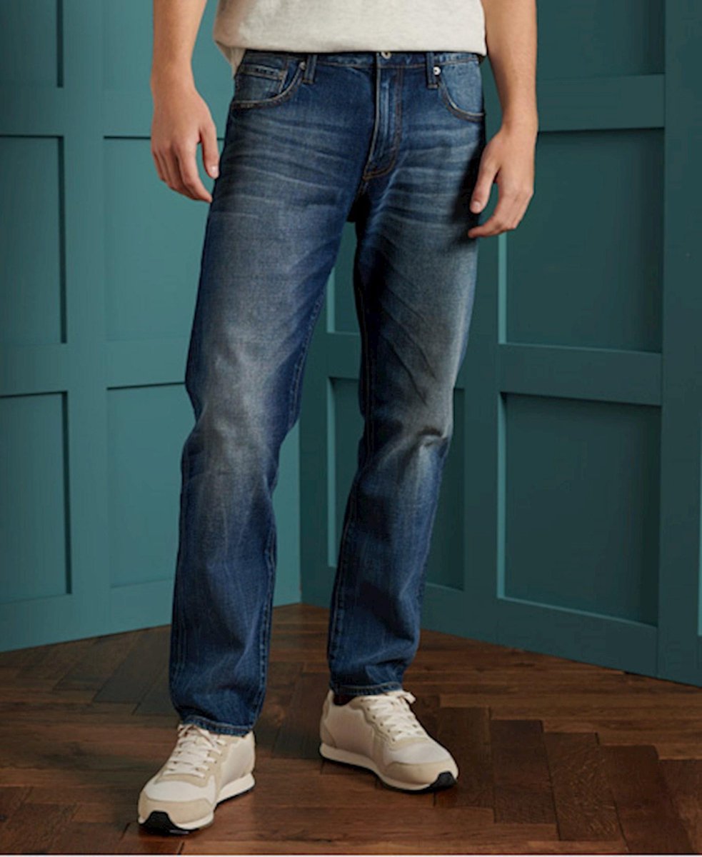 Superdry Heren Tailored jeans met rechte pijpen