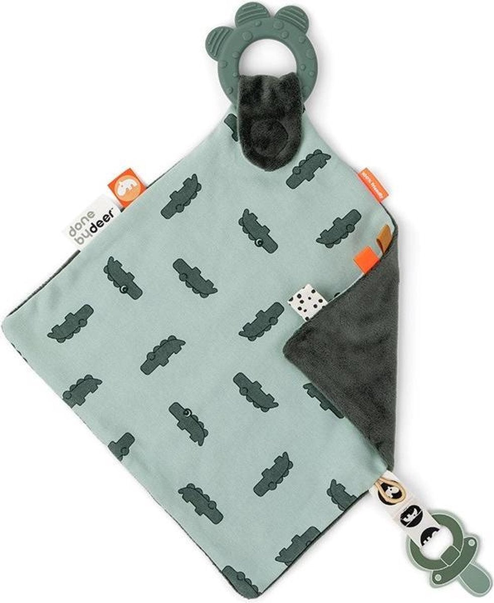 Done by Deer Comfort teether Croco - Green