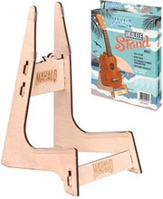 Mahalo Engraved Wooden Ukulele Stand