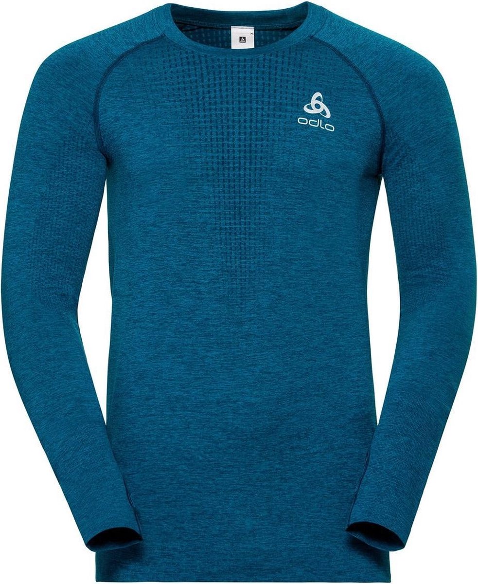 Odlo - Irbis Midlayer Warm - Blauw - Heren - maat  S