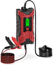 MSW Acculader auto - 6/12 V - 2/4 A - LCD display