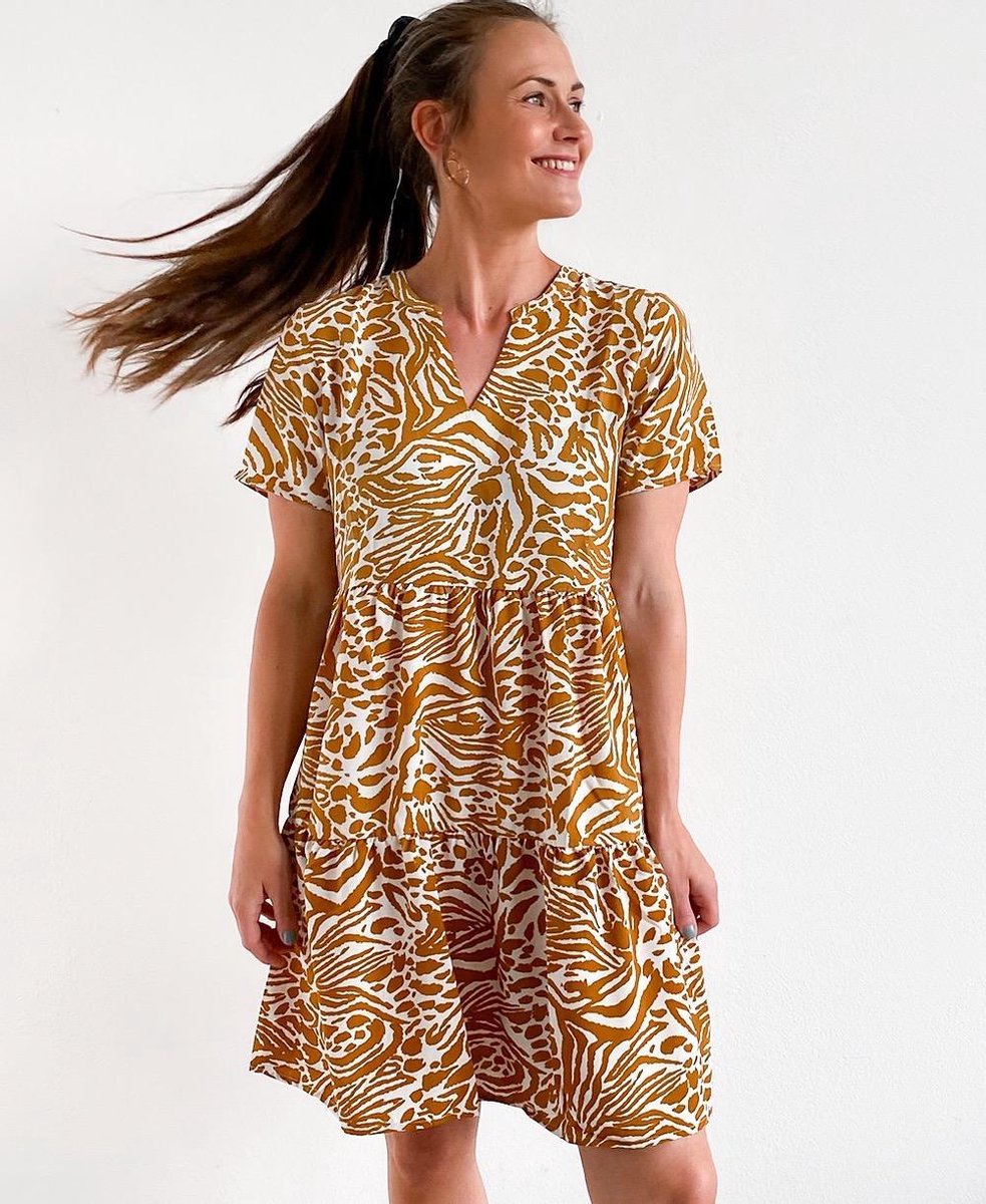 JDYLion S/S Layer Dress Wvn - XS