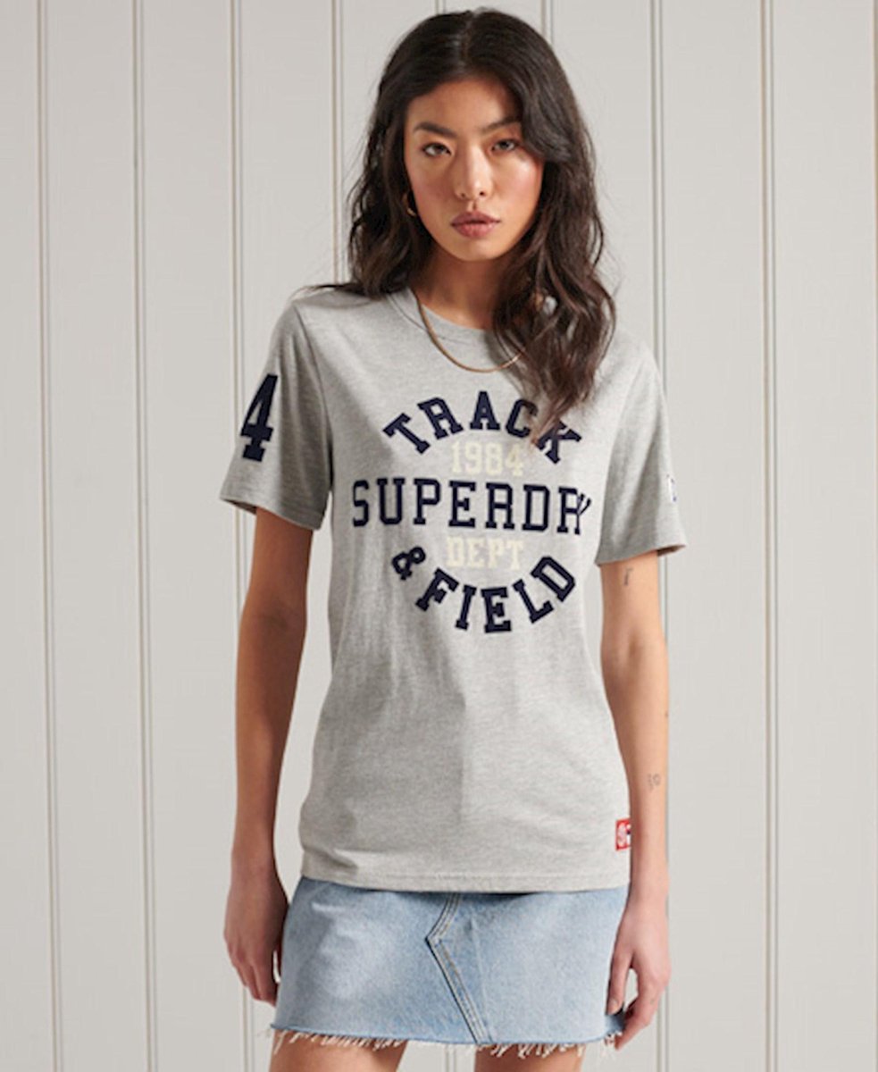 Superdry Collegiate Athletic Union Dames T-shirt - Maat L