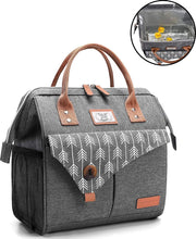 HN® Lunchtas grijs pijlen
