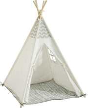 Simpletrade Tipi Speeltent - Speeltent - Voor kinderen - Geïntegreerde vloer - Raam - 116x158x116 cm