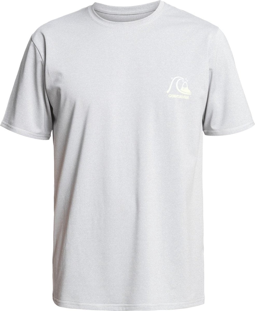 Quicksilver - UV-zwemshirt voor heren - Heritage Heather - Lichtgrijs - maat M