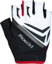 Roeckl Isar Fietshandschoenen Unisex - Zwart/Wit - Maat L/XL