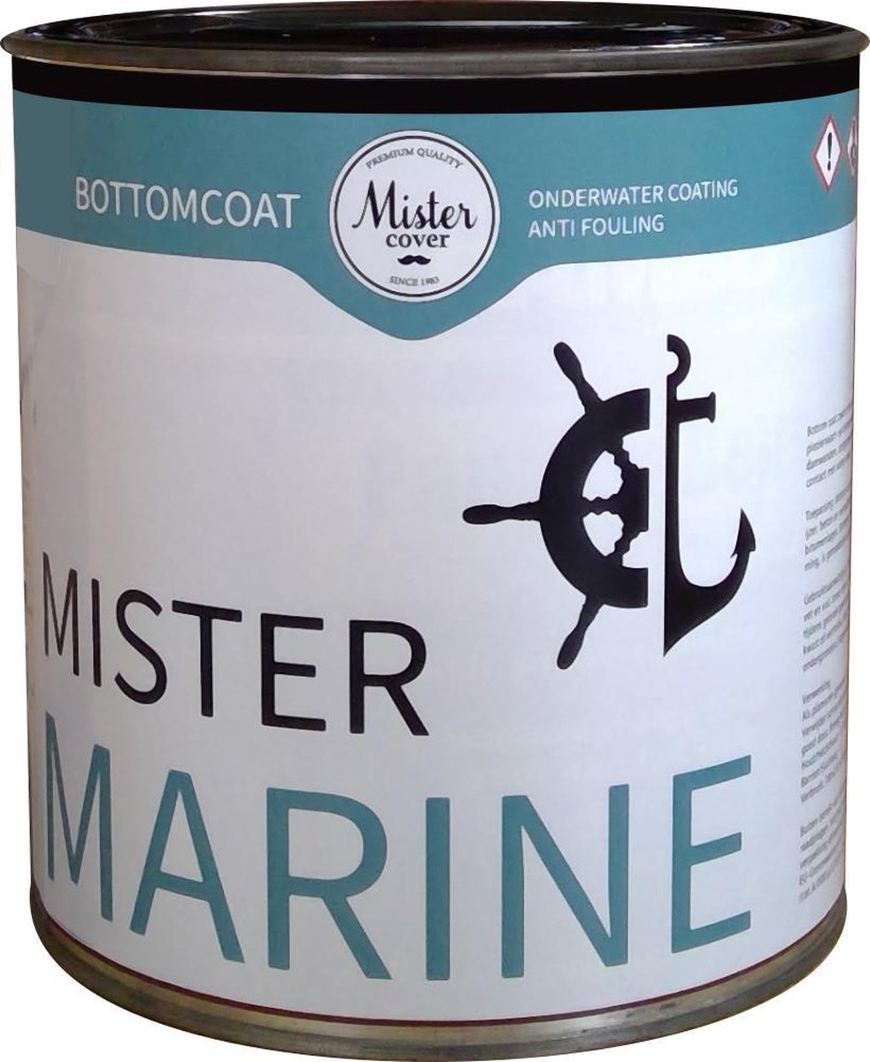 Mister Marine Antifouling - Zwart - 2.5 Liter