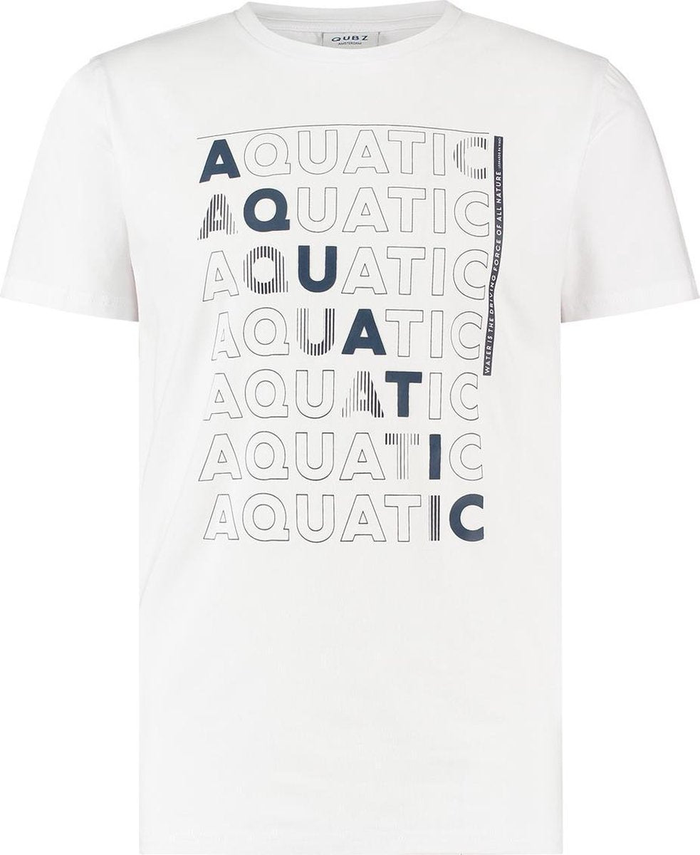 Crewneck Chest Print Tshirt Q01340301 010 White