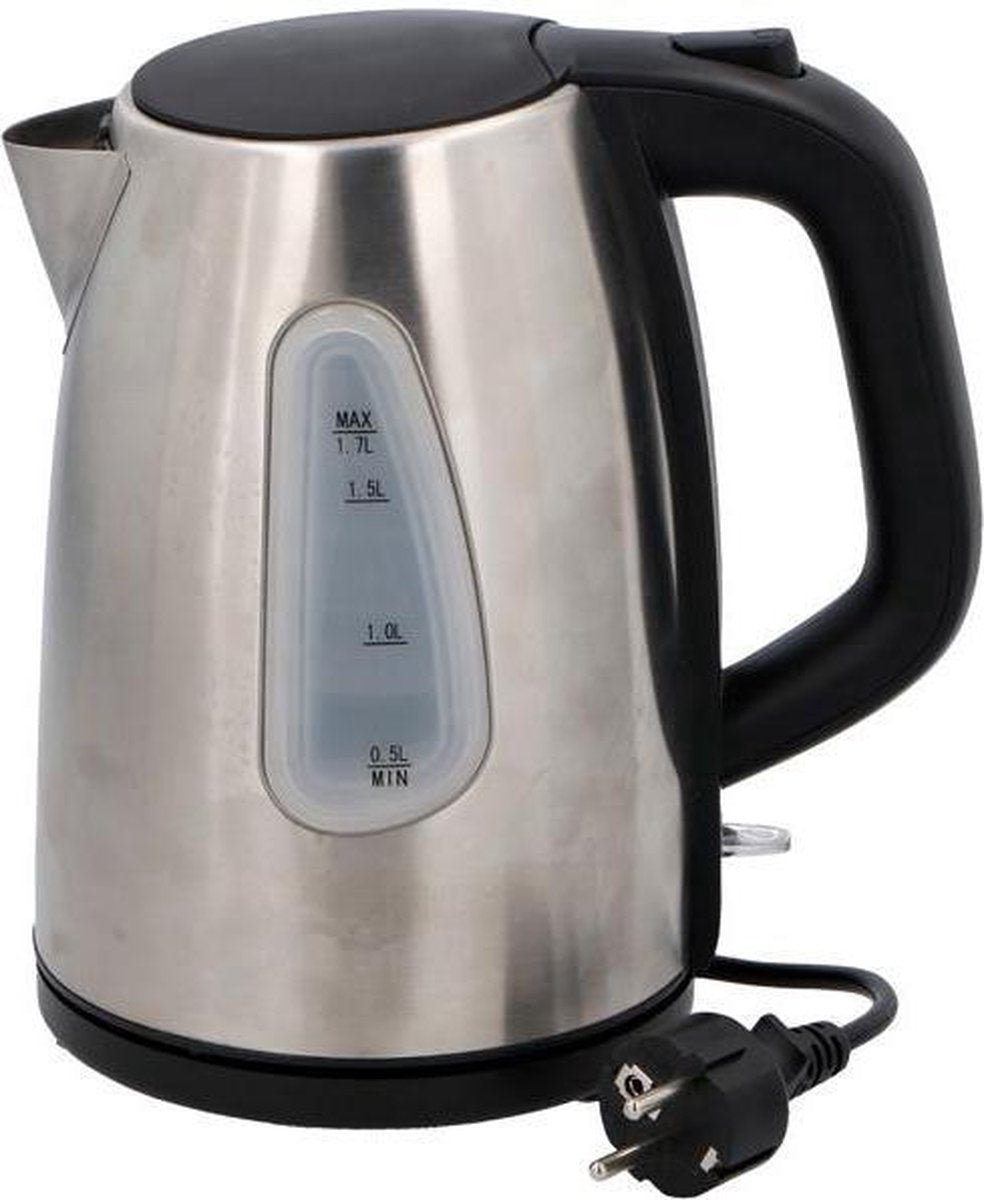 Dunlop - Waterkoker RVS met blauwe LED verlichting (1