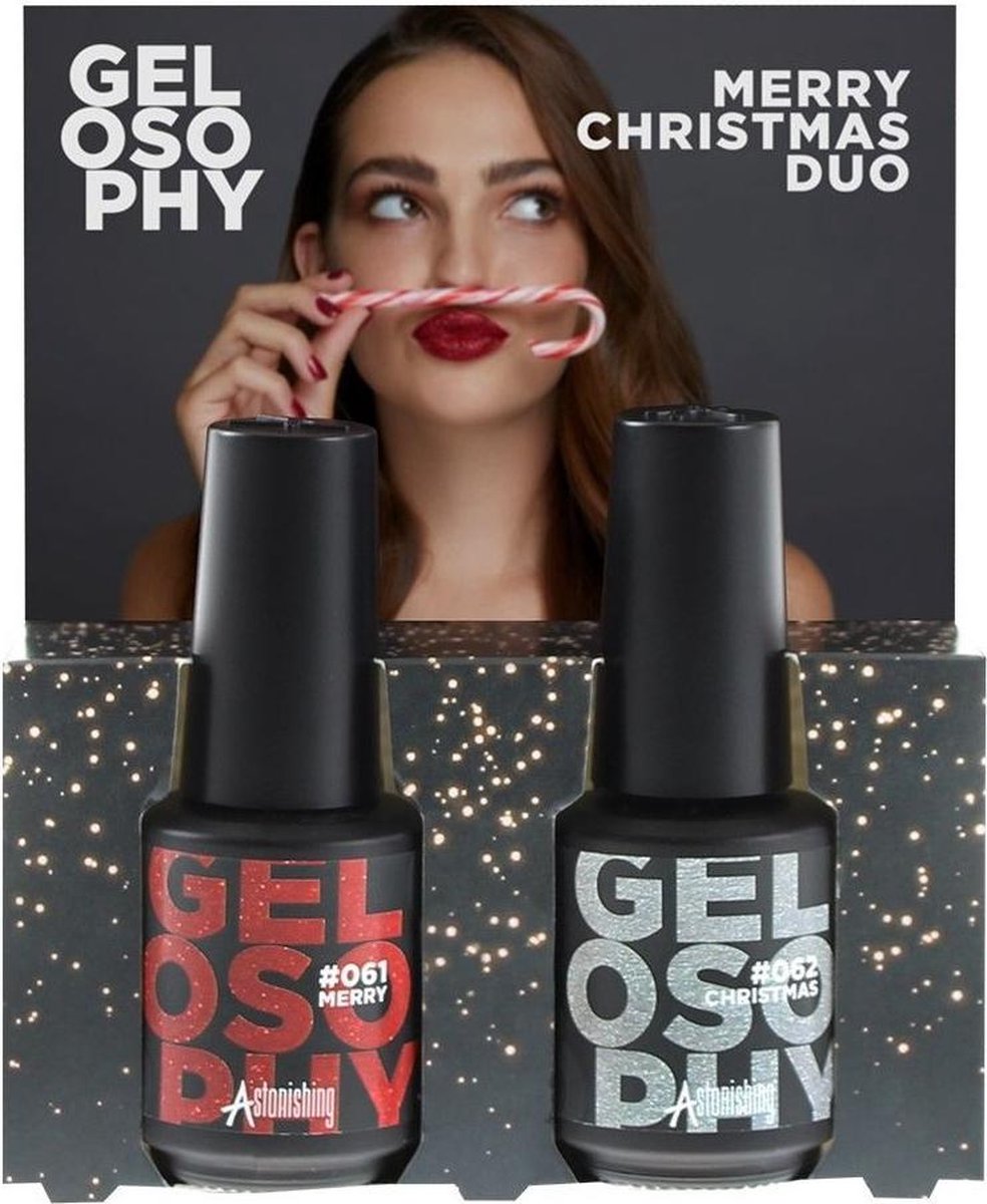 Astonishing Gelosophy Merry Christmas Duo 2x15ml