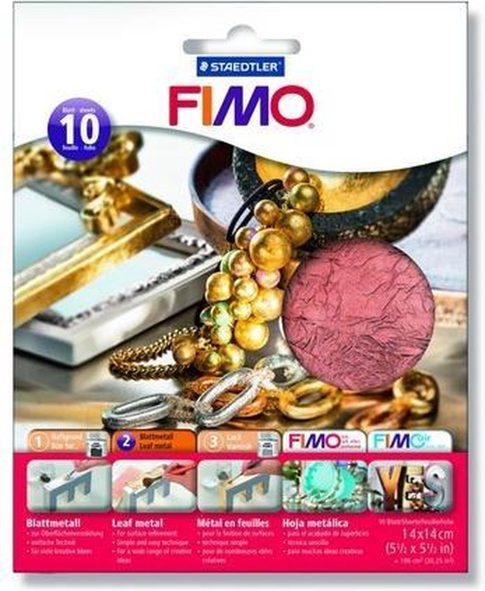 Fimo Bladmetaal koper 10 vel 8781-26