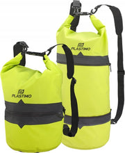 Drybag aanpasbaar 20-40 ltr geel