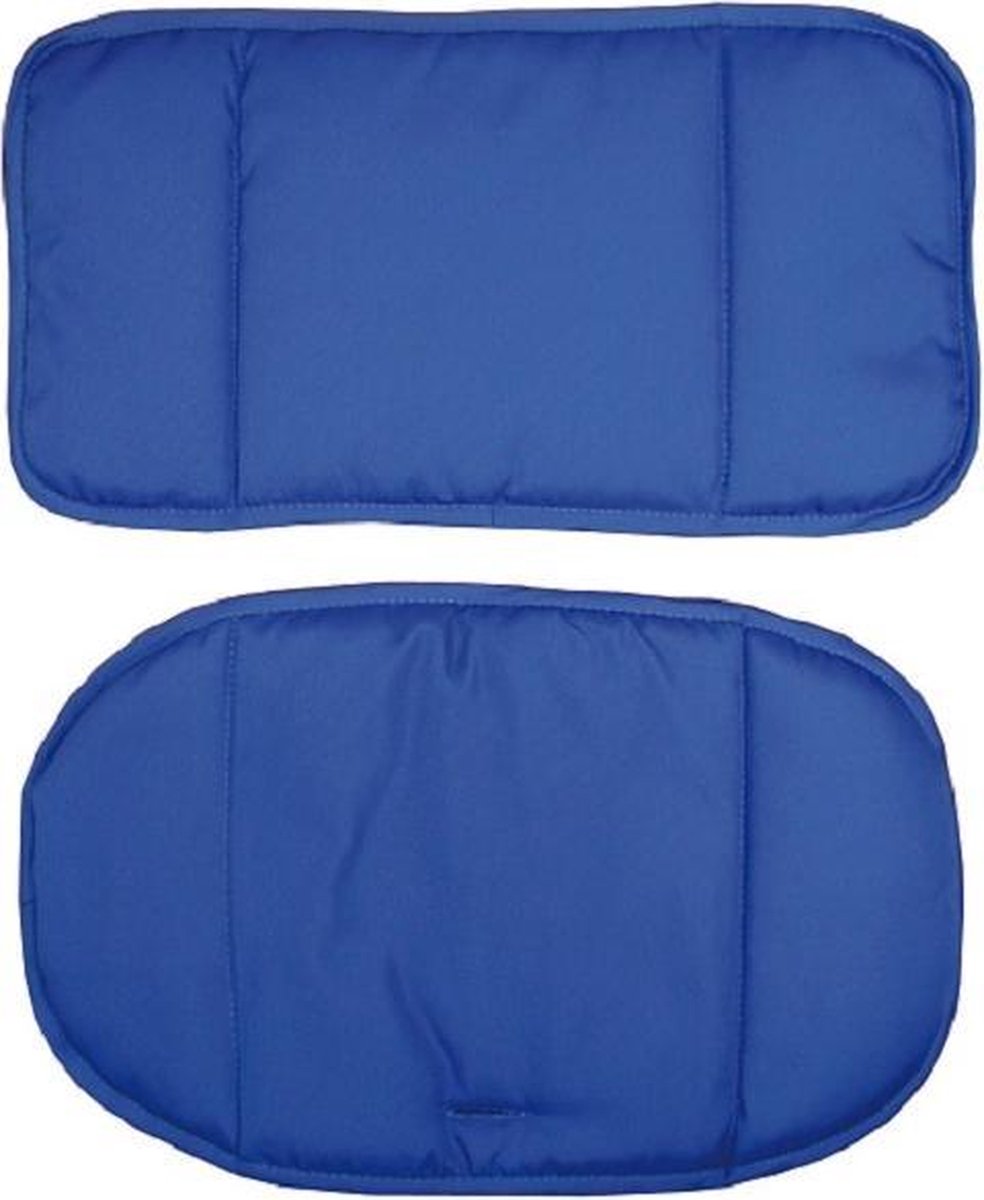 Roba Stoelverkleiner Canvas Junior Polyester Blauw 2-delig