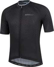 Rogelli Wielershirt KM Weave Zwart/Grijs M