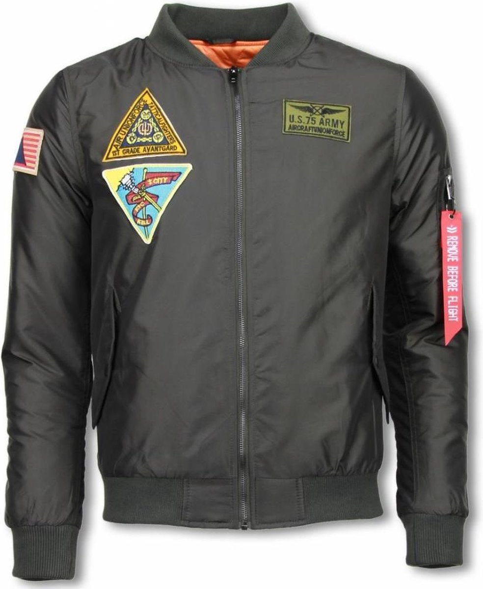 Enos Casual Jack - Exclusive Street Jack - U.S. ARMY - Groen - M