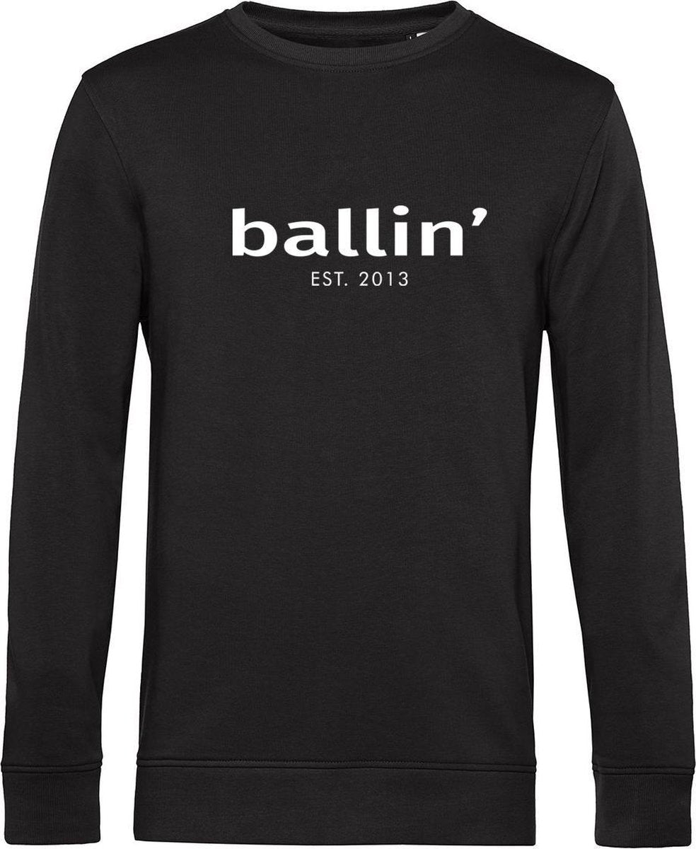 Ballin Est. 2013 - Heren Sweaters Basic Sweater - Zwart - Maat M
