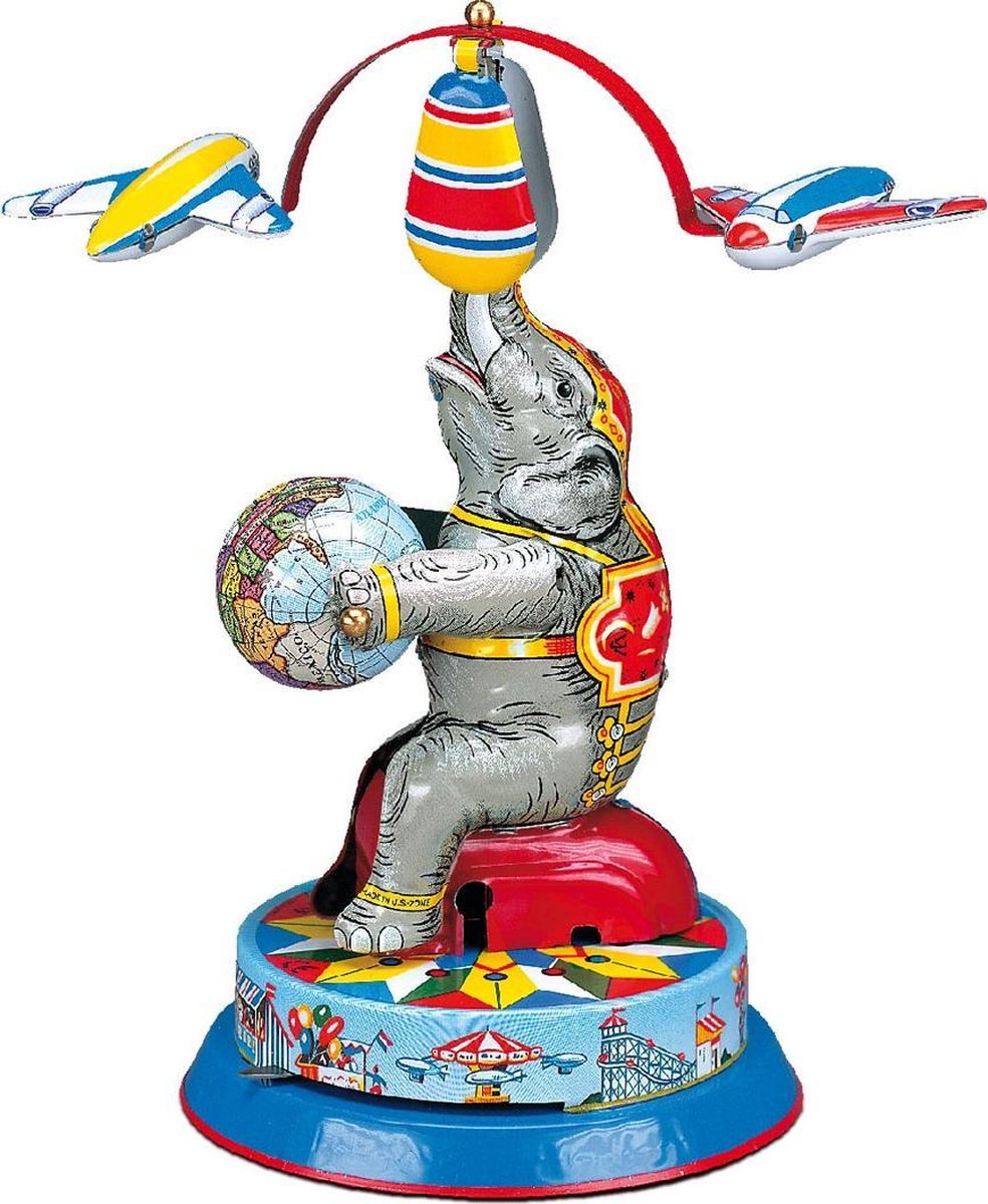 Wilesco - Elefant Mit 2 Fliegern - WIL10260 - modelbouwsets