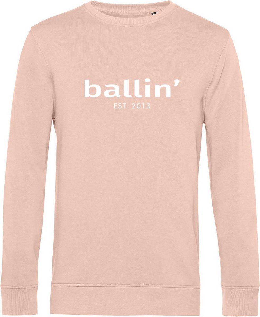 Ballin Est. 2013 - Heren Sweaters Basic Sweater - Roze - Maat XL